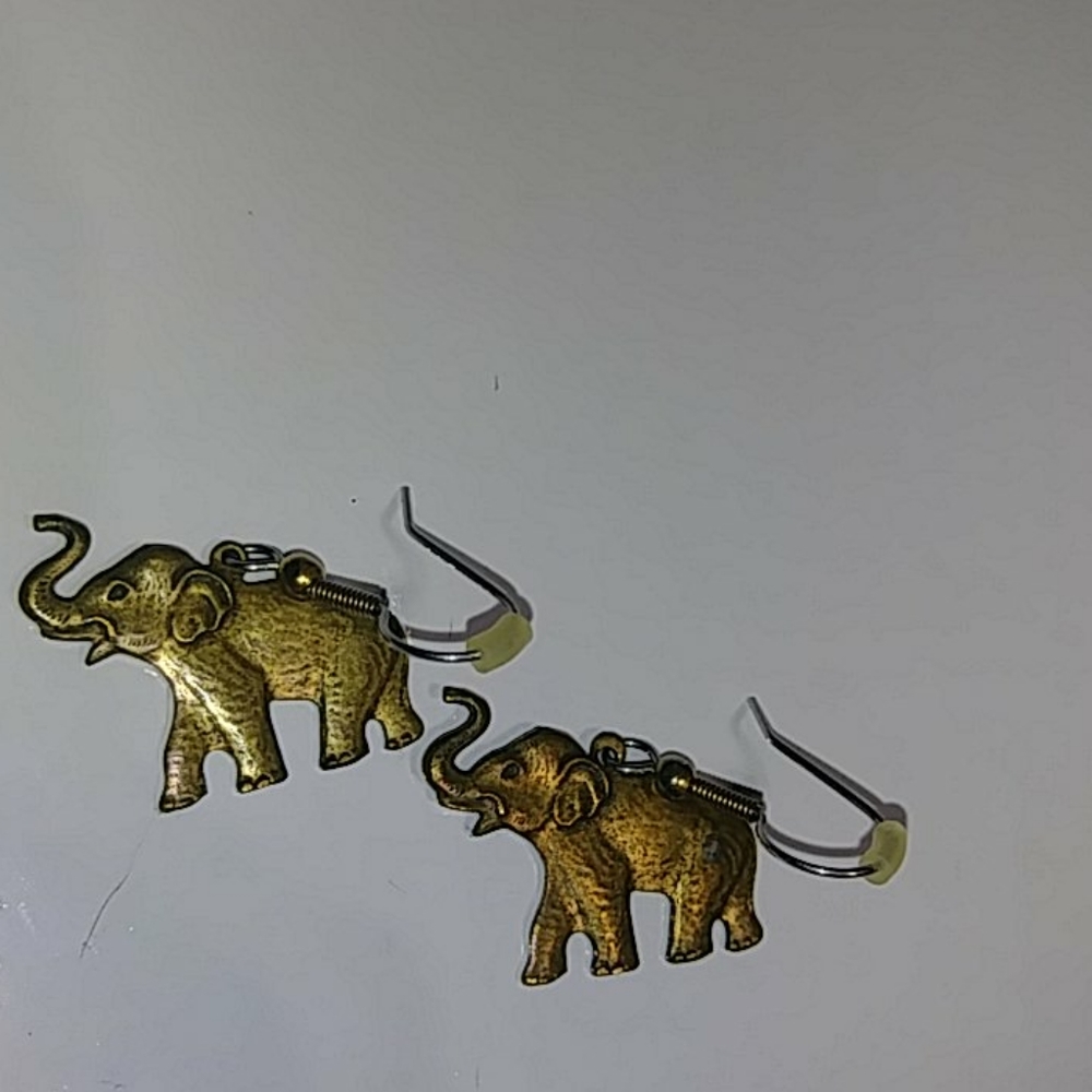 Elephant earrings